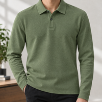 Cerne Cotton Polo - Military Green