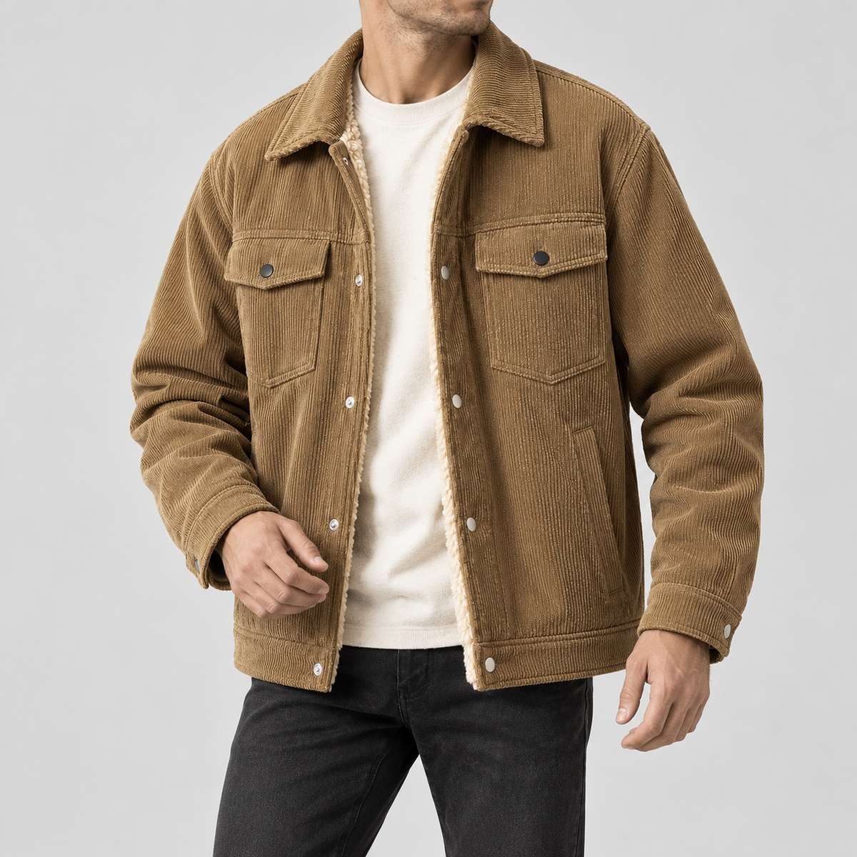 Bishopdale Corduroy Jacket - Brown
