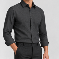 Manaton Fitted Shirt - Dark Gray