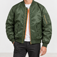 Trevorgans Bomber Jacket - Army Green