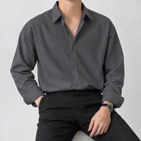 Abberwick Relaxed Shirt - Gray