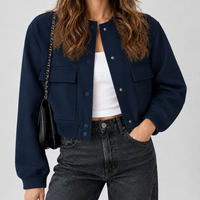 Bonsall Utility Jacket - Navy Blue