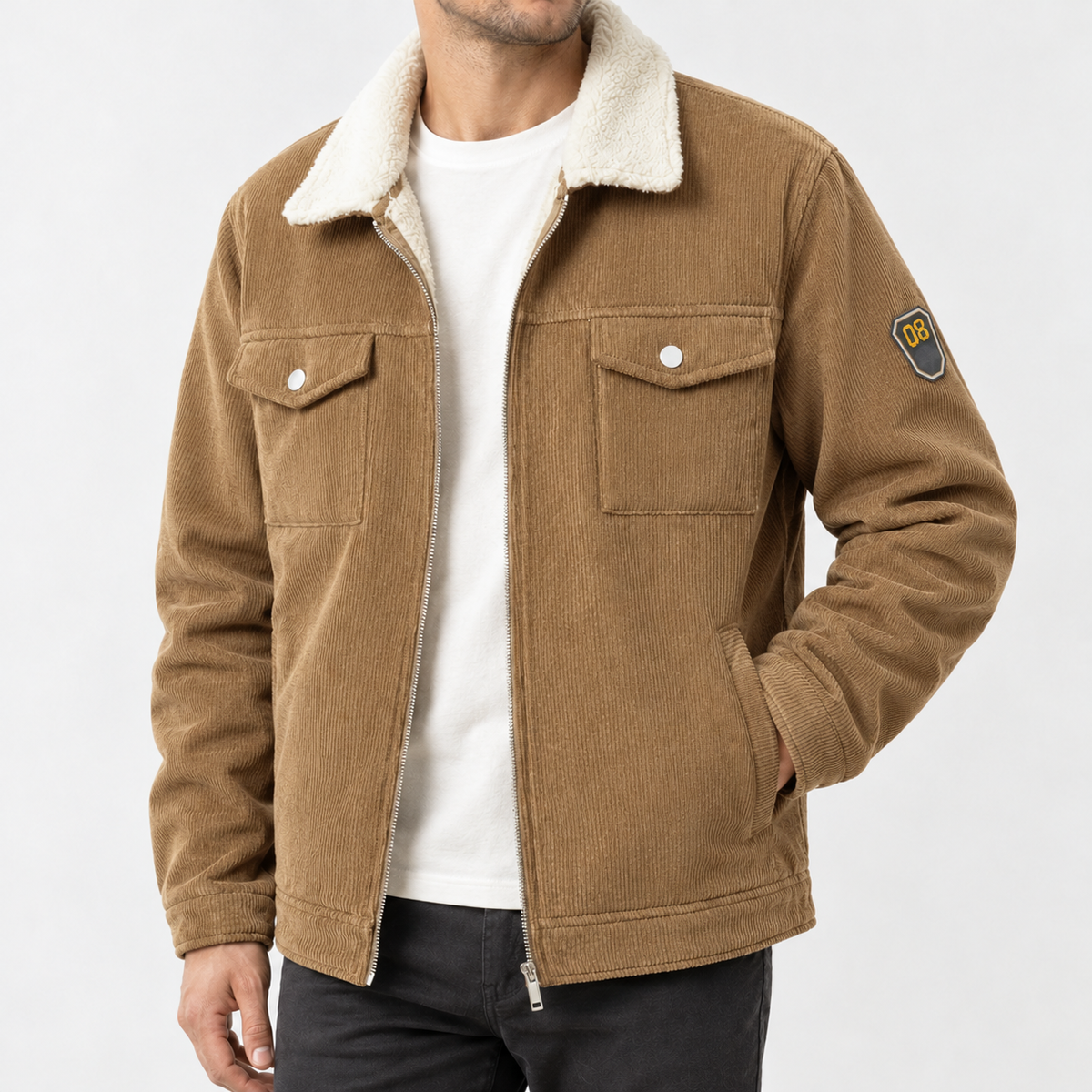 Kilnsey Corduroy Jacket - Khaki