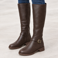 Ashness Buckled Riding Boots - Brown