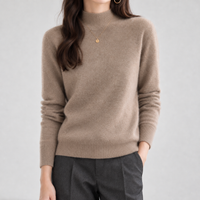 Pilton Wool Sweater - Raw Camel