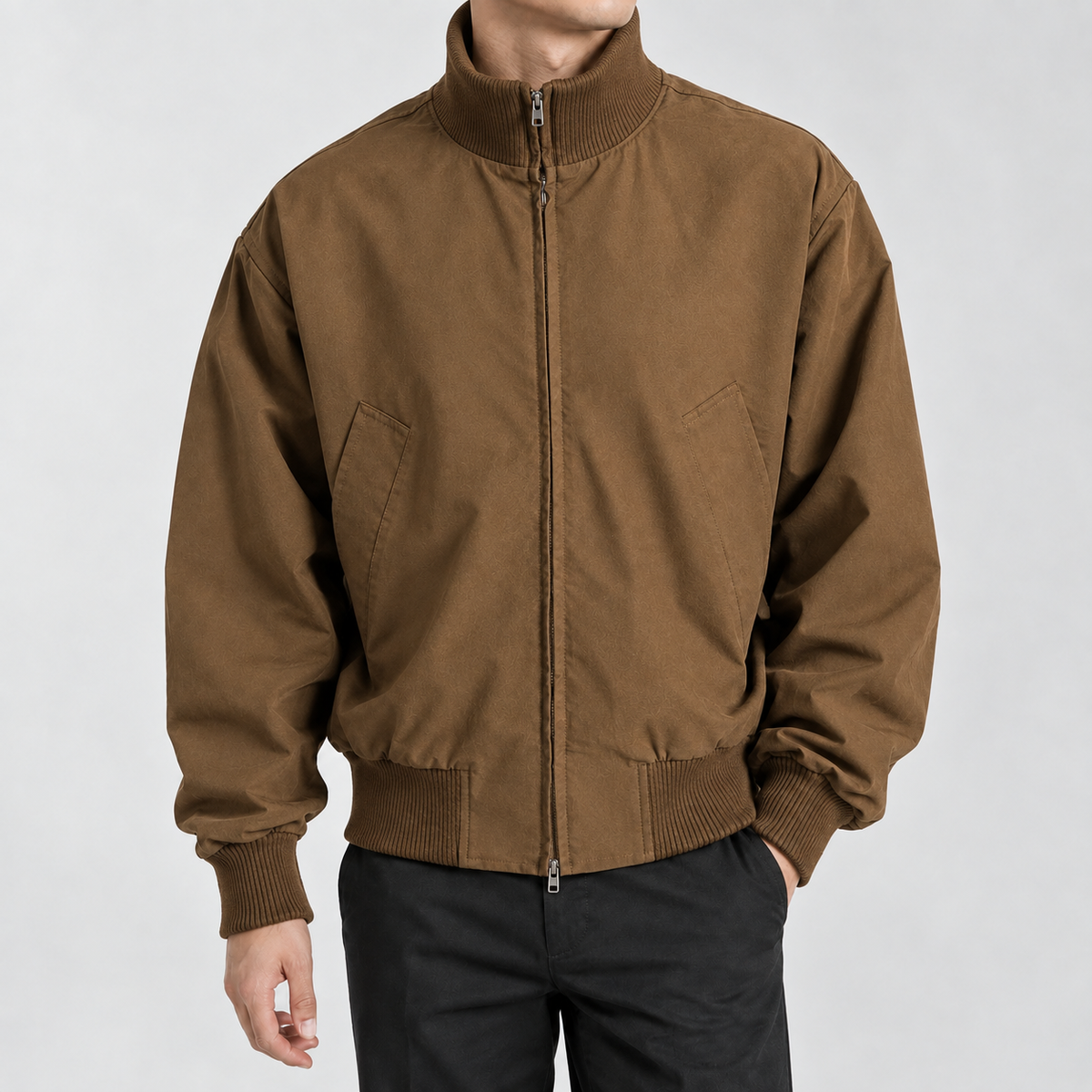 Vaughn Bomber Jacket - Brown