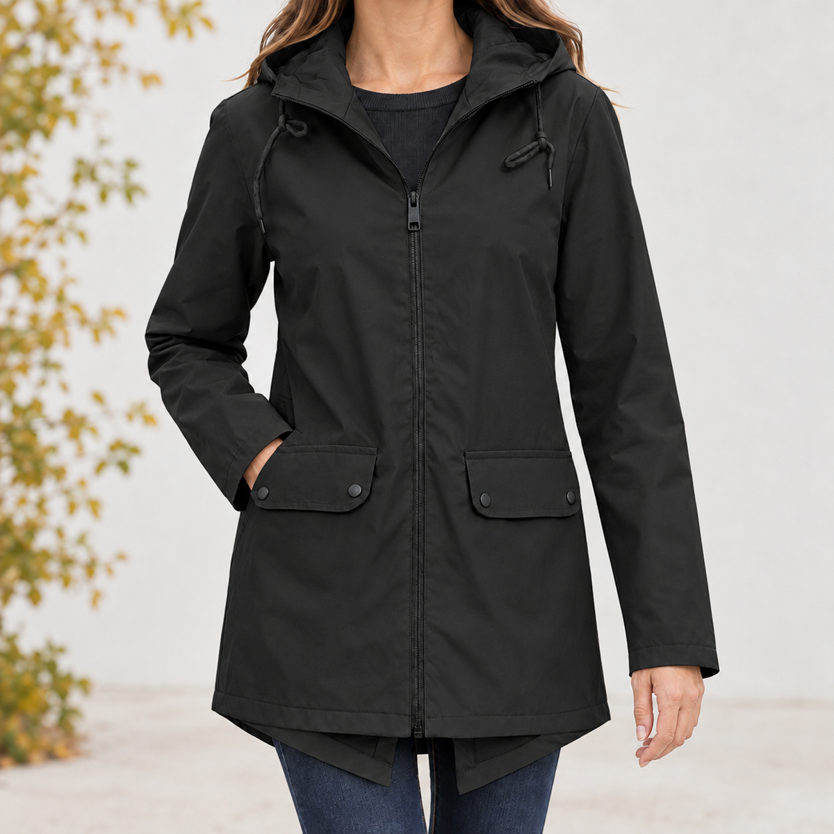 Farlow Hooded Jacket - Black