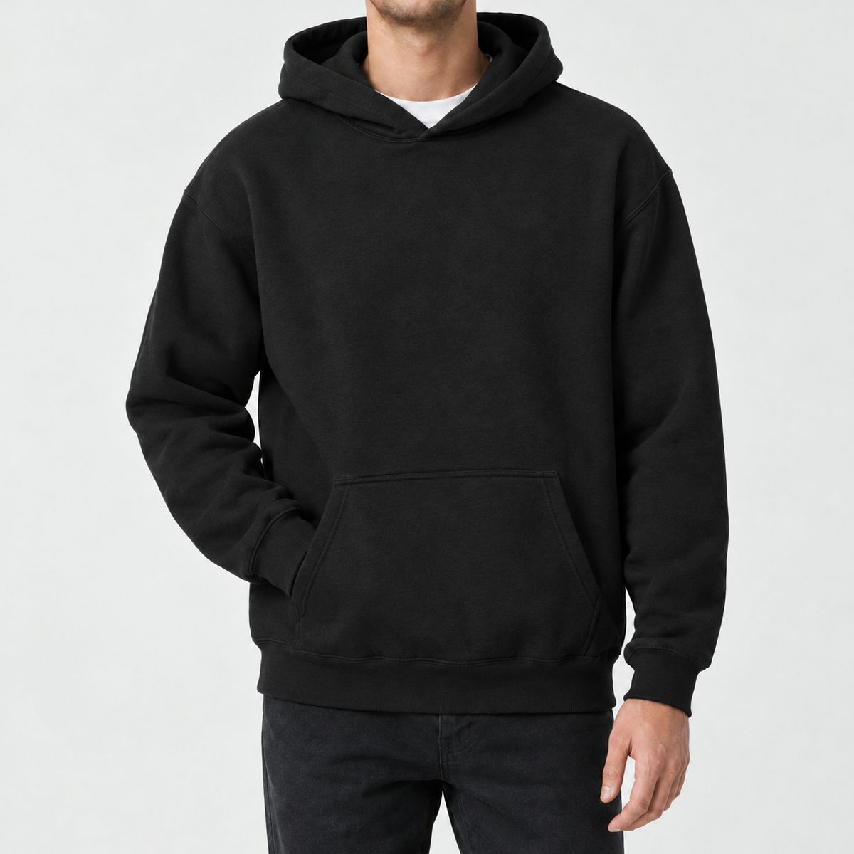 Watendlath Fleece Hoodie - Black