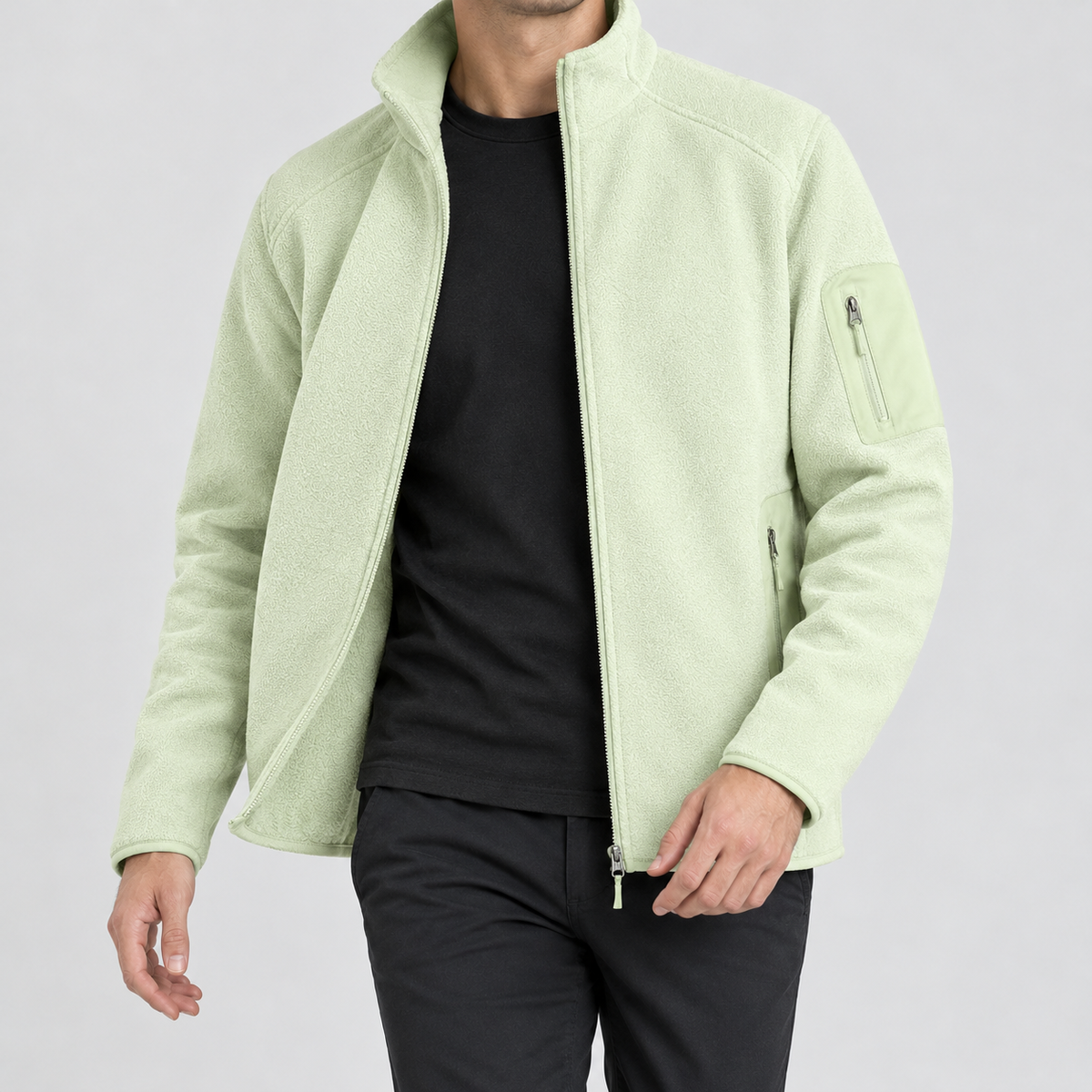 Tynehead Fleece Jacket - Green Fruit Green