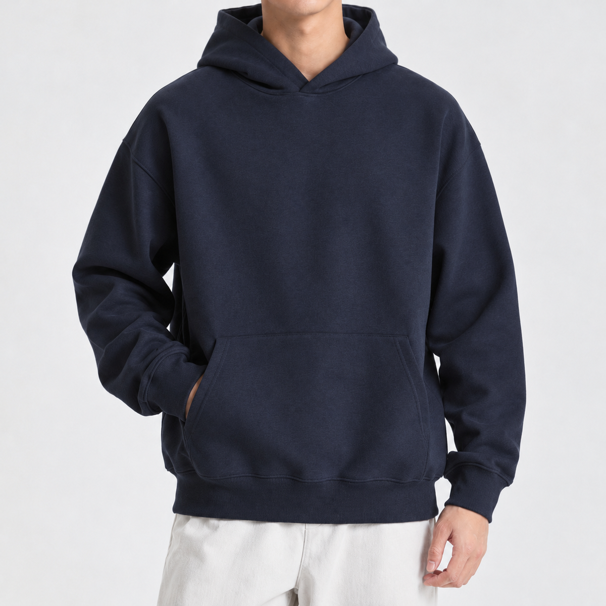 Alwinton Oversized Hoodie - Navy Blue