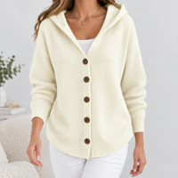 Willa Hooded Sweater - Cream