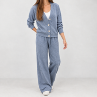 Ugglebarnby Cashmere Lounge Set - Blue Gray