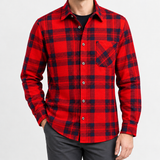 Red Navy Plaid