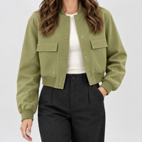 Coverack Utility Jacket - Olive Green