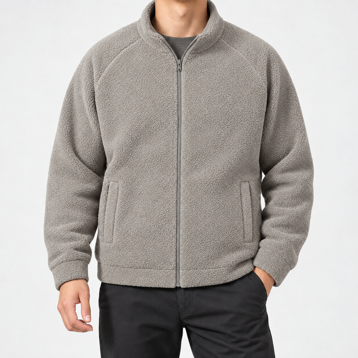 Goswick Fleece Jacket - Ash