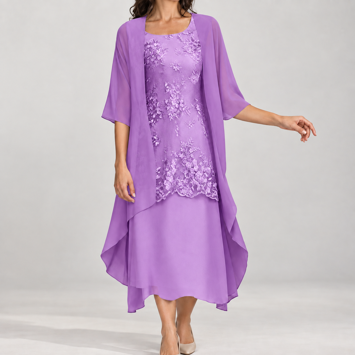 Rydal Lace Set - Purple