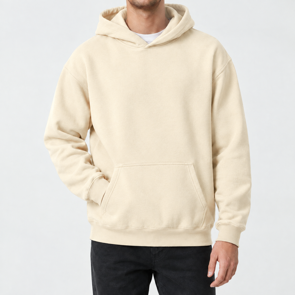 Watendlath Fleece Hoodie - Cream