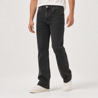 Auchendinny Flared Jeans - Black Gray