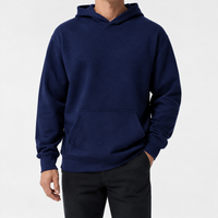 Ullswater Classic Pullover Hoodie - Navy Blue