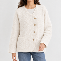 Chulmleigh Fleece Jacket - White
