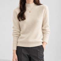 Pilton Wool Sweater - Raw Rice