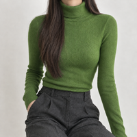 Ancroft Turtleneck Sweater - Green