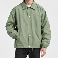 Mason Coach Jacket - Sage Green
