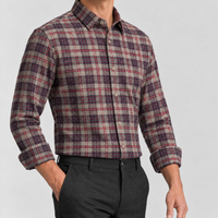 Manaton Fitted Shirt - Red Check