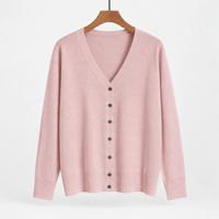 Rampside Button Front Cardigan - Pink