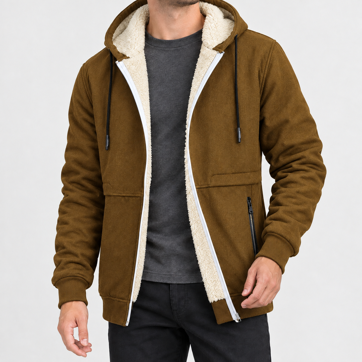 Barbondale Fleece Lined Jacket - Brown