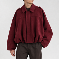 Austin Suede Jacket - Red