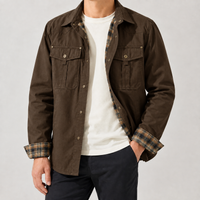 Blake Utility Jacket - Dark Brown