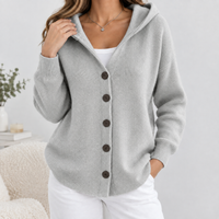 Willa Hooded Sweater - Gray