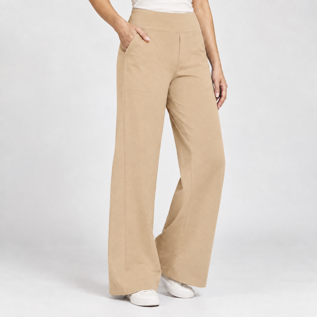 Idbury Wide Leg Pants - Camel