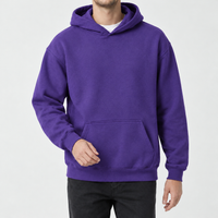 Watendlath Fleece Hoodie - Purple