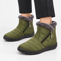 Stainsby Quilted Ankle Boots - Ab-military Green
