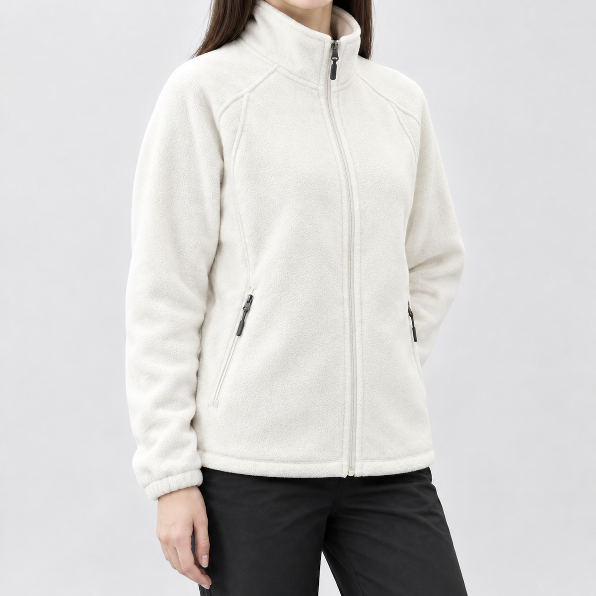 Biddlestone Fleece Jacket - Milky White
