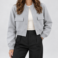Coverack Utility Jacket - Stone Gray