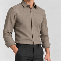 Manaton Fitted Shirt - Light Brown