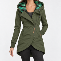 Ireby Hooded Jacket - Military Green