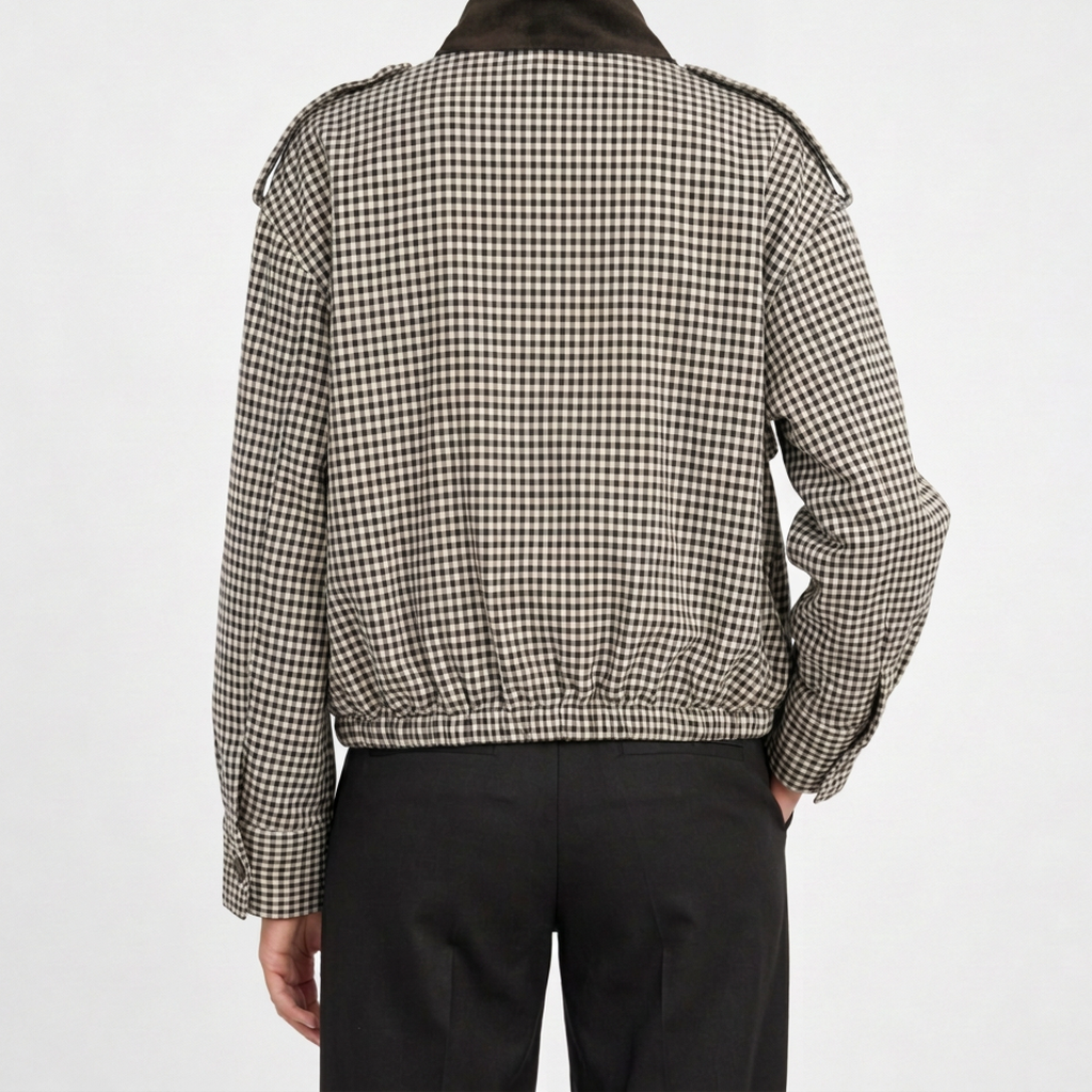 Milburn Gingham Jacket - Lead Product Detail