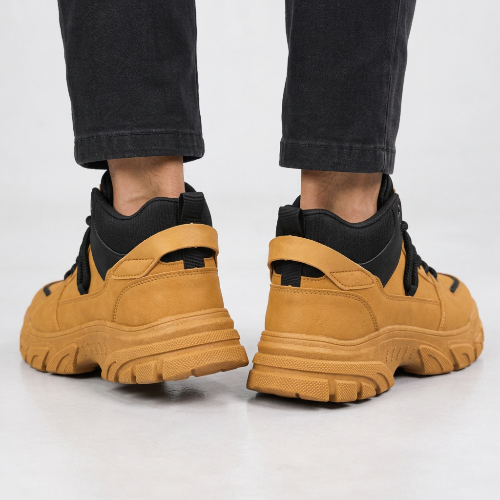 Montero Chunky Sneakers - Lead Product Detail