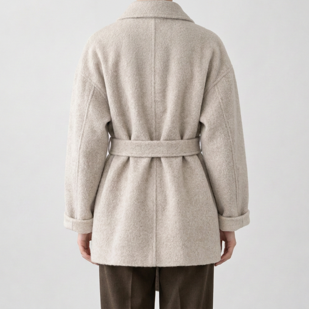 Mungrisdale Belted Coat - Lead Product Detail