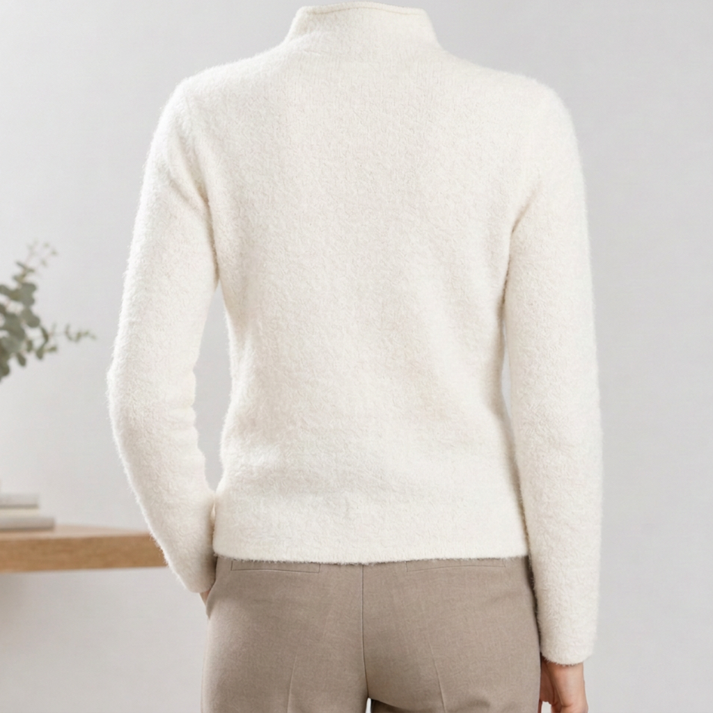Riley Half Turtleneck Sweater - Lead Product Detail