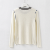 Stanway Contrast Sweater - Lead Product Detail